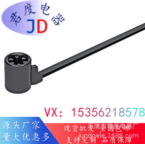 JD一体式焊接螺栓固定扎带157-00210 |T50SOSSBS5E-PA66HS- BK