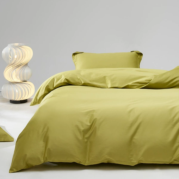 100 long velvet quilt covers-early autumn green (four seasons)