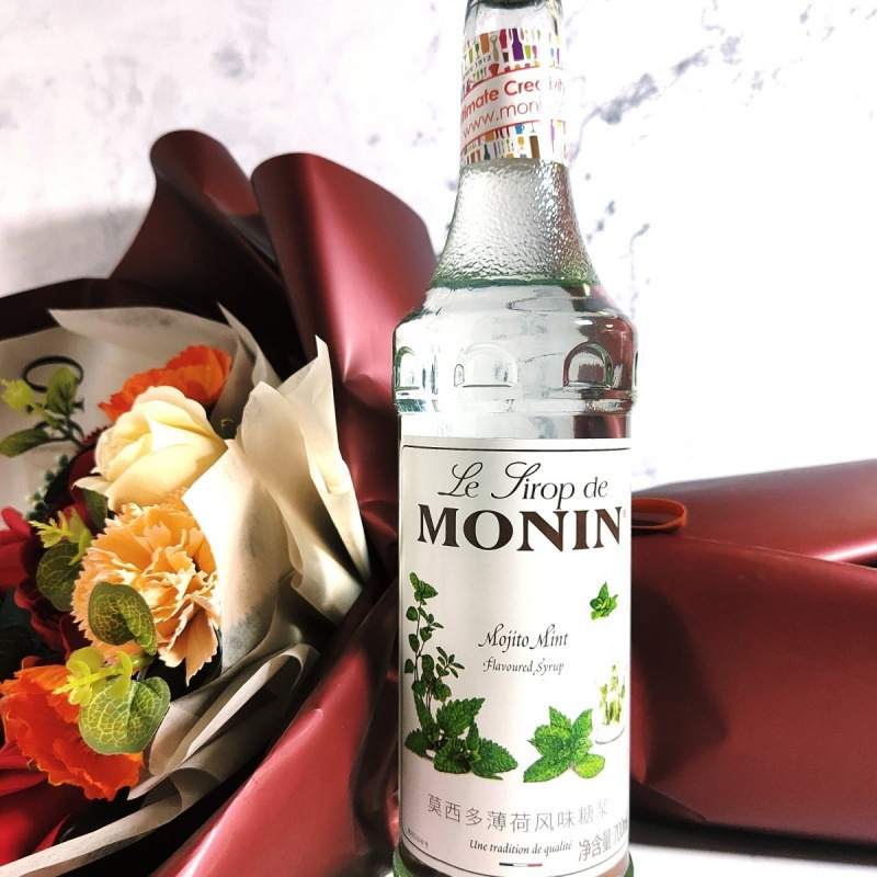 Monin Syrup Mosido Mint Flavor Coffee Mate Cocktail Base Liquor Genuine Product