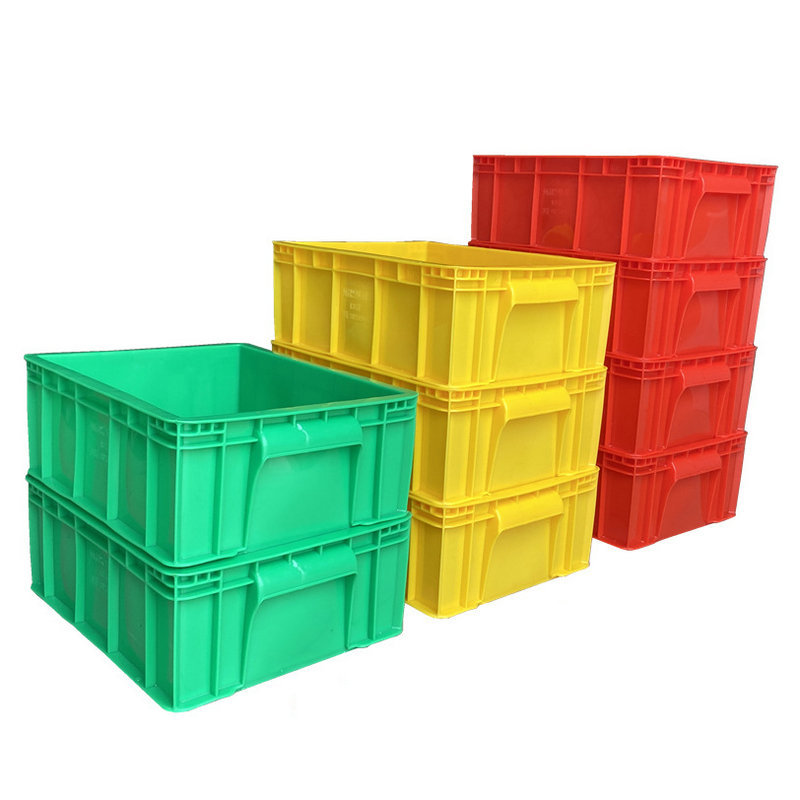 佛山周转箱 物流塑料框长方形包装箱全新料胶盆五金胶箱仓库胶框