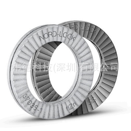 现货供应NORD-LOCK防松自锁垫圈 DIN25201洛帝牢双叠自锁垫片NL12