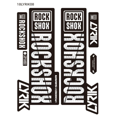 Fork Sticker Rockshox – Body sticker - 04