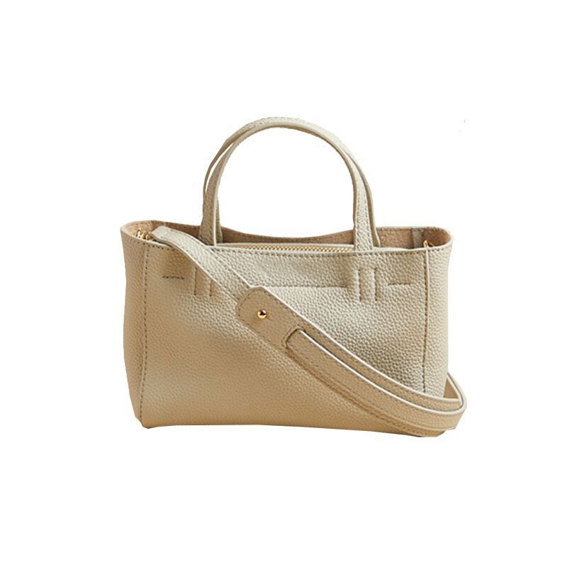 Mini Tragetasche Aus Echtleder Für Damen, Elegante Handtasche_voghion.com