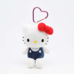 ラブバックルストラップ大型キティ人形キーホルダーペンダントペンダントギフトバッグぬいぐるみかわいい人形