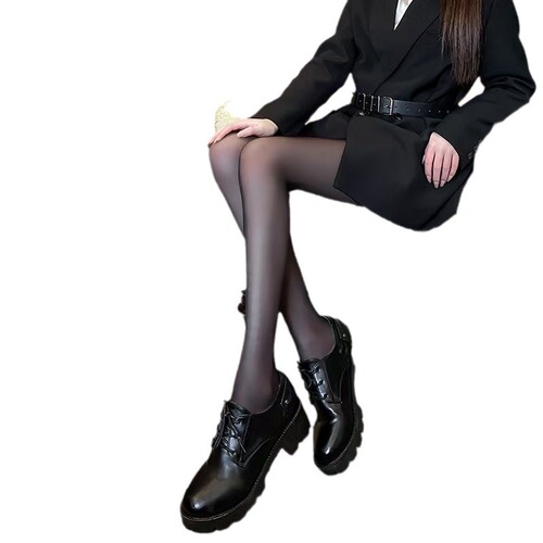 New YH Letter Black Sheer Stockings for Women - Best Selling, Warm and Thick Spring Autumn Winter Instagram False See-Through Leggings