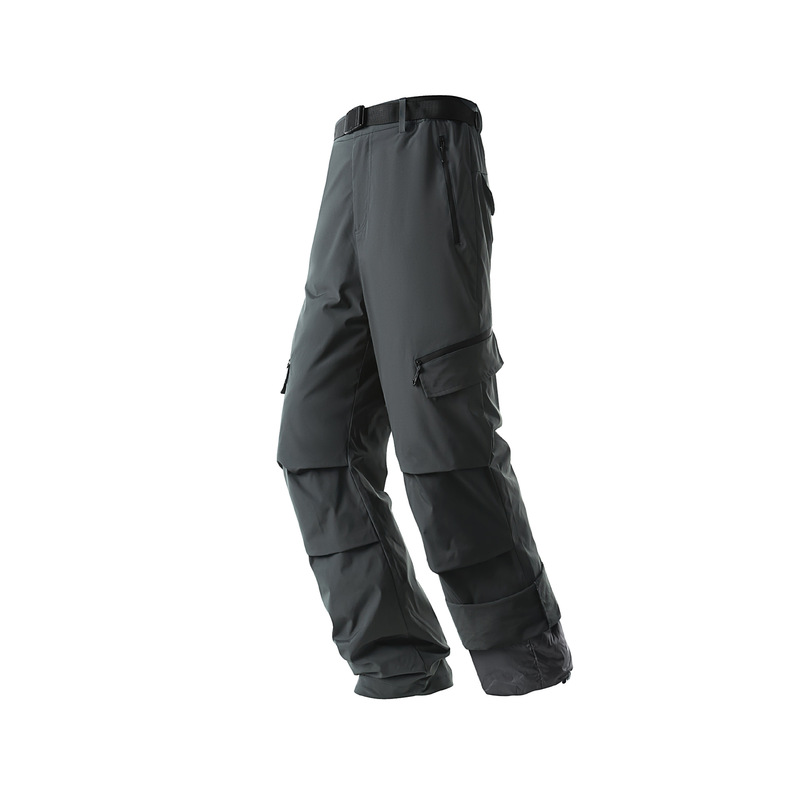 New National Standard 90 down Three-In-One Jacket Pants for Men, Extra Large Size, Removable Liner, Windproof and Waterproof Work Pants