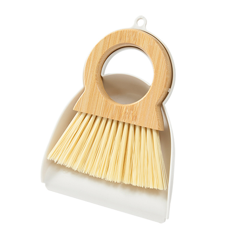 Mini juego de recogedor, cepillo de limpieza de madera de escritorio, escoba, cajón doméstico pequeño, pala de basura, juego de escobas pequeñas