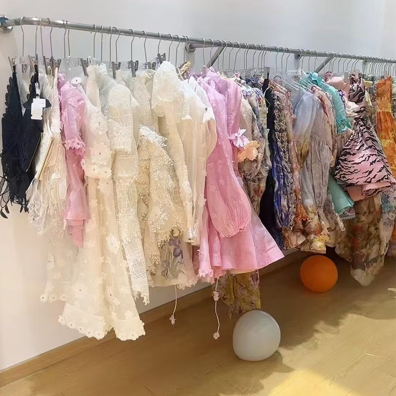 French chiffon skirt summer dress 2025 season new gentle style princess skirt slim high sense women's wholesale