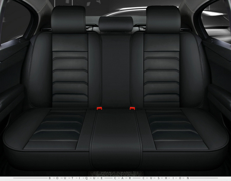 Car Seat Cushion, Universal for All Seasons, Fully Enclosed Leather Seat Cover, 2025 New Seat Cover, Summer Ice Silk Fully Enclosed Seat Cushion