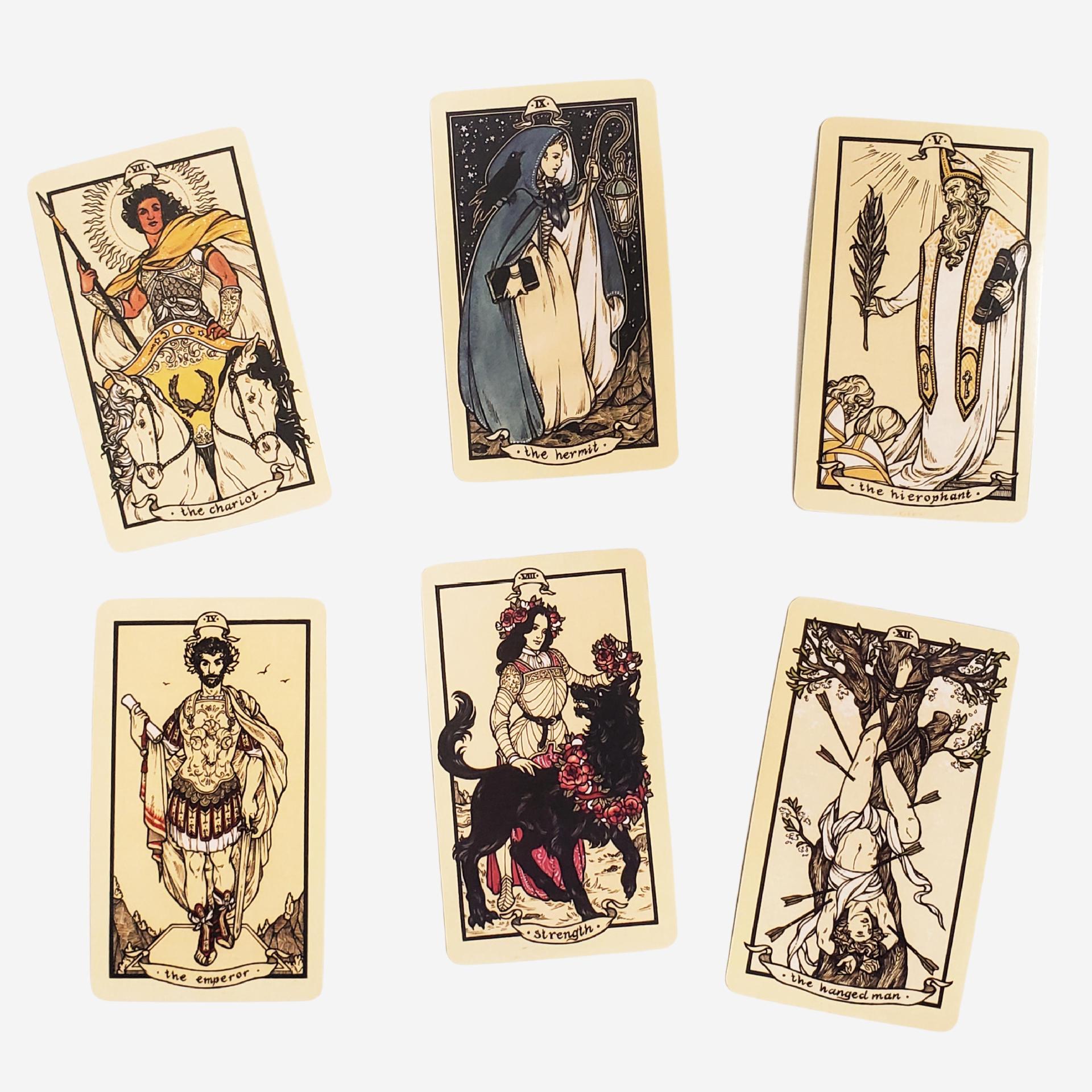 Pavlov Fyodor Tarot Card Deck For Party Games And Casual Play_voghion.com