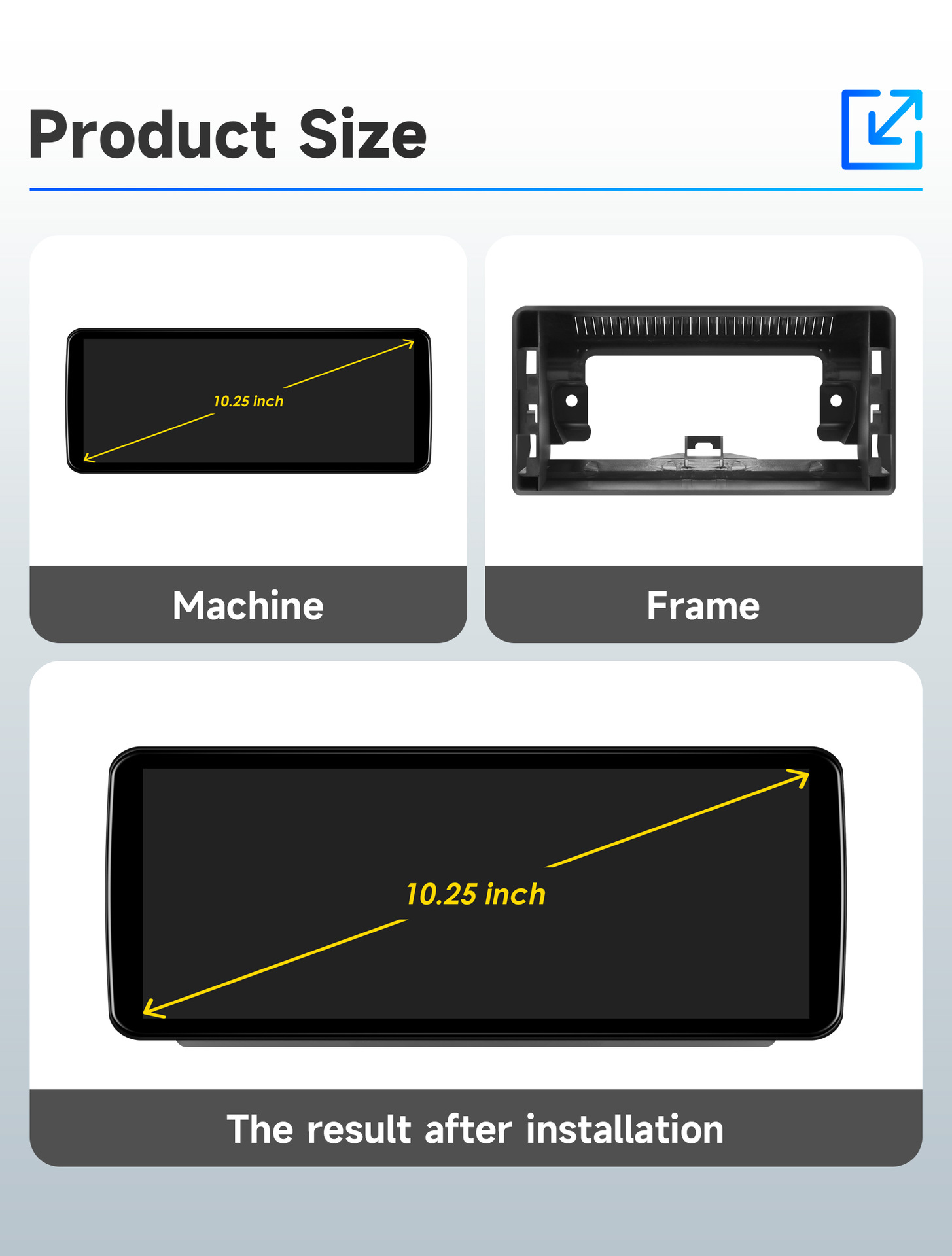 Suitable for 2015-2018 Mercedes-Benz A-Class GLA NTG 5.0 system A180L A200L central control large screen navigation