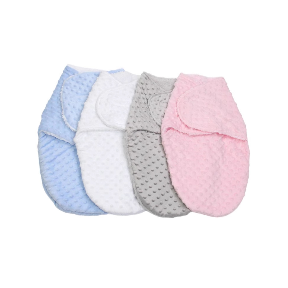Factory Direct Supply Baby Beanie Double-Layer Quilt Newborn Anti-Jump Swaddle Baby Four-Season Universal Anti-Kick Sleeping Bag