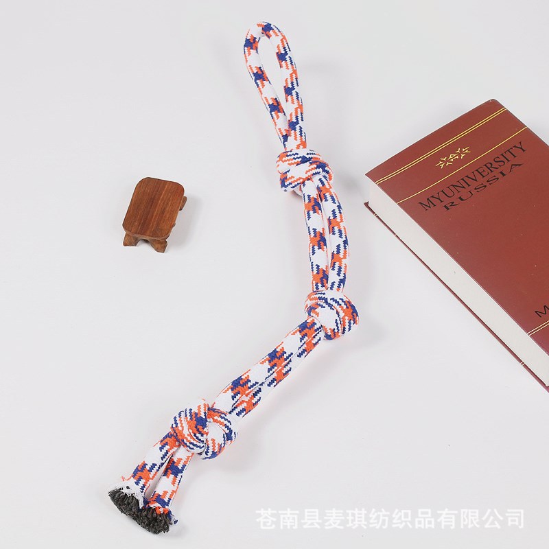 Juguete para perros molares resistentes a mordeduras Golden Retriever alassama nudo tejido de juguete Big Dog perro grande juguete para mascotas