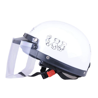Motosiklet kaskı (dəbilqə) Cute Half Helmet, Lightweight with