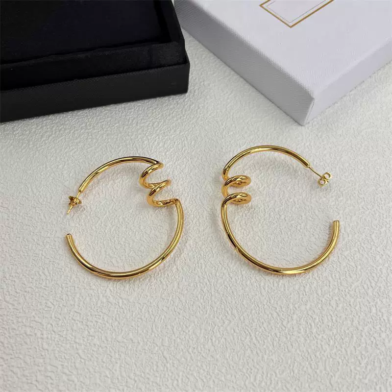 Small earrings, European style
