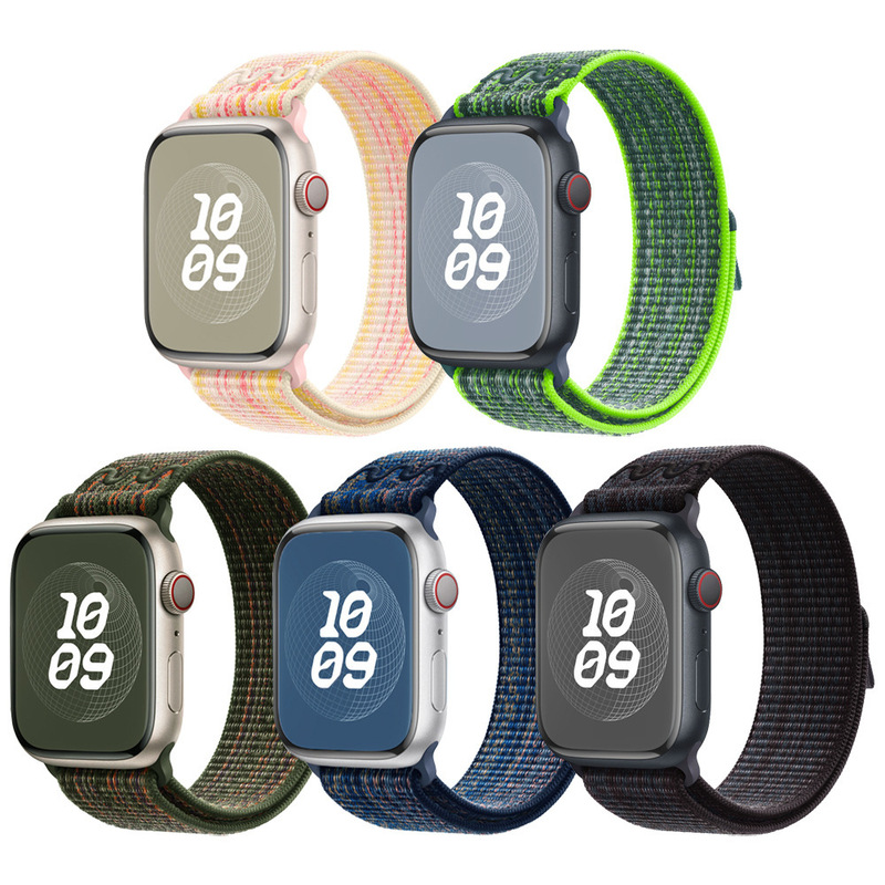 Suitable for Apple Smart Watch Strap Nike Nylon Loop Weaving Applewatch Nylon Weaving