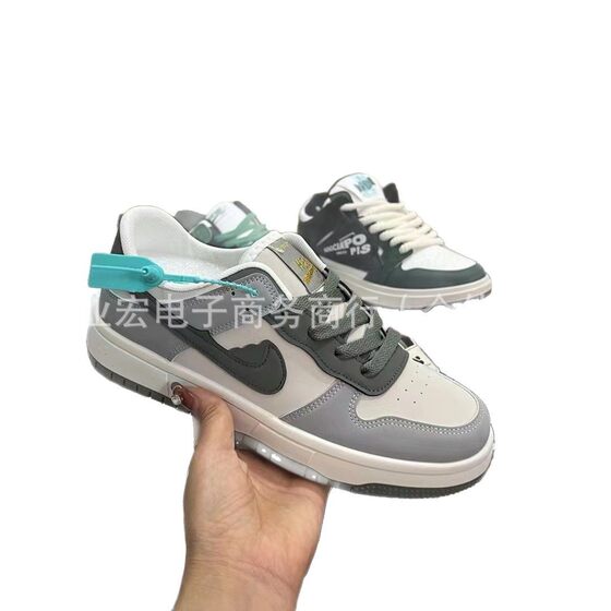 [miscellaneous boutique fashion shoes] 2025 spring casual shoes soft bottom sports men's shoes processing stall shoes wholesale