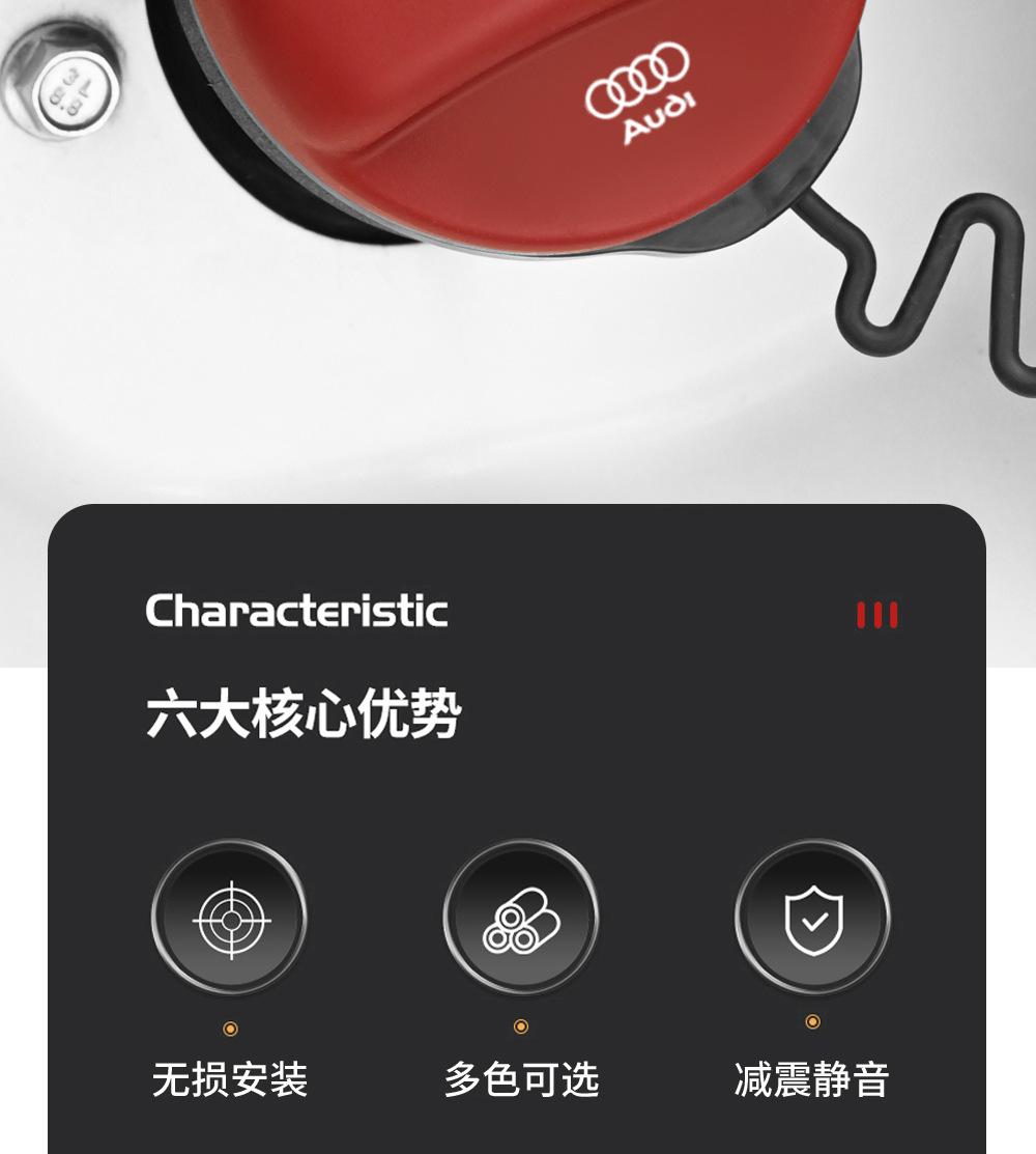 Suitable for Audi A4L/A6L/A3/A5/Q3Q5 Fuel Label Warning Cover No. 9295 Fuel Tank Sticker with Refueling Reminder