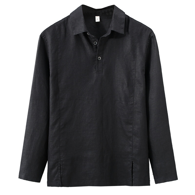 Trousers, shirt, thin long-sleeve, Chinese style, loose fit, city style 5