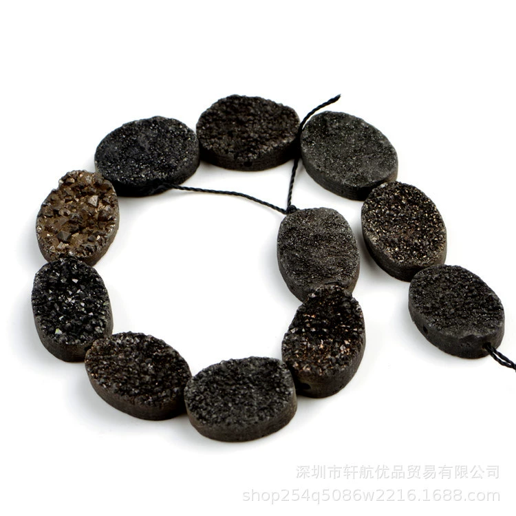 Neon matte quartz accessory handmade, 18mm