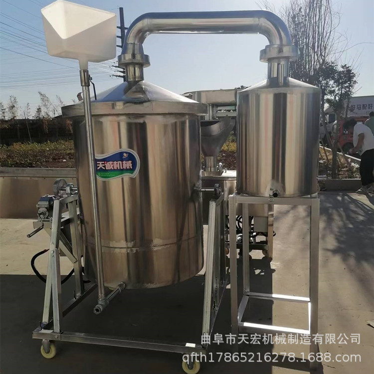 供应燃气蒸酒机 酒坊用白酒设备 不锈钢纯粮蒸酒设备