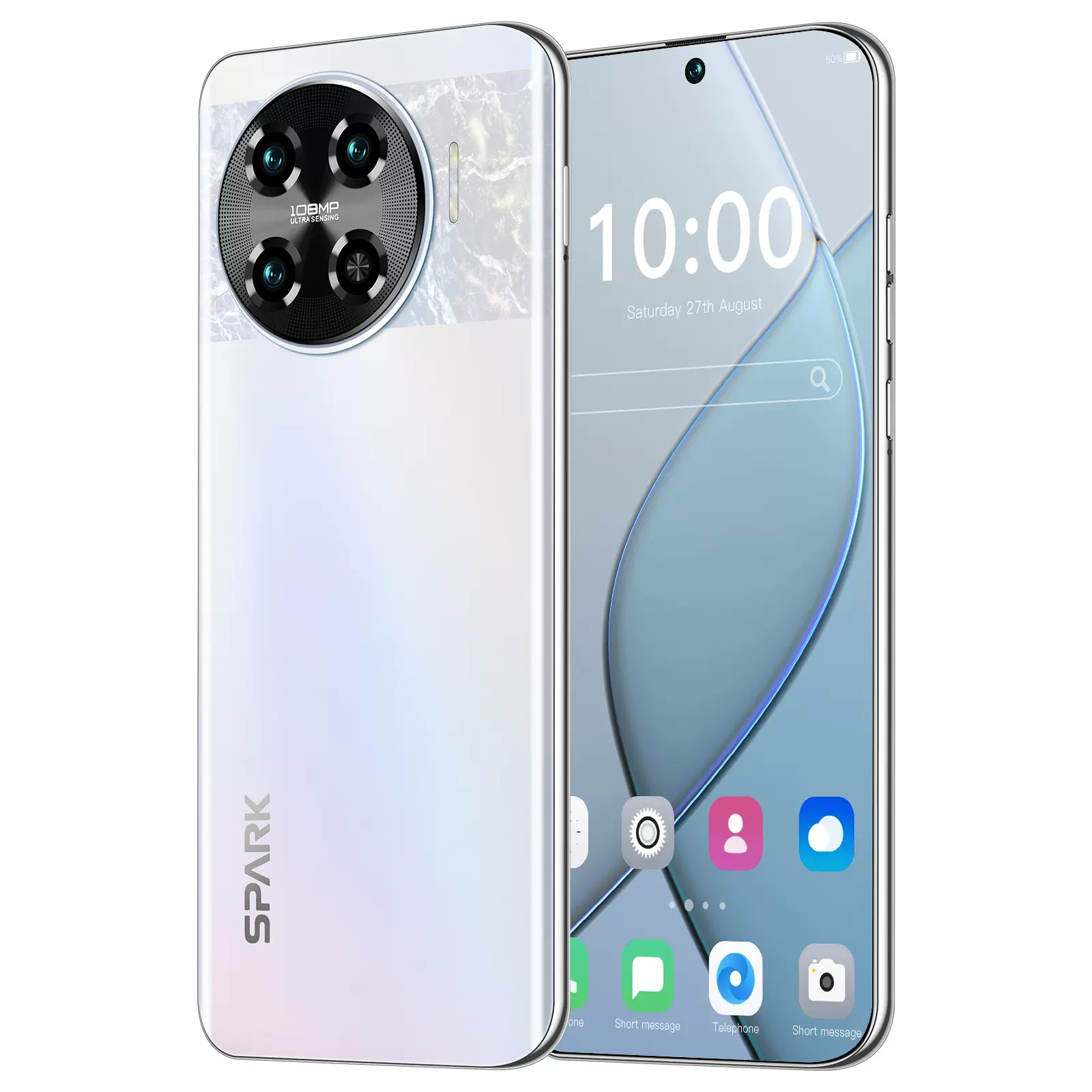 跨境手机Spark20 Pro+大屏智能手机3+64G便宜外贸手机工厂批发