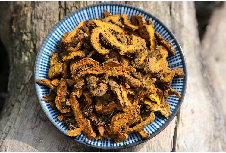 Dried Coptis Slices Huang Lian 500g Traditional Chinese Herb for Decoction and Herbal Tea quality and texture