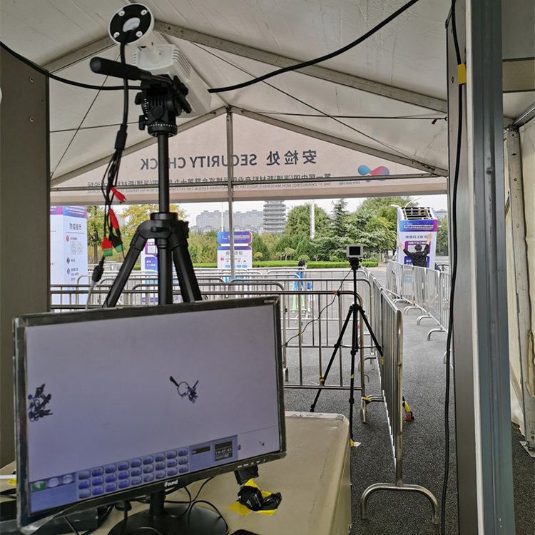 Alarma inteligente y estadísticas rápidas del sistema de medición de temperatura corporal por imágenes térmicas infrarrojas