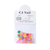 Rainbow crystal for manicure, nail decoration, 2022