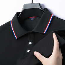 夏季新款男士短袖polo衫时尚休闲男士无痕短袖翻领速干新款男装代