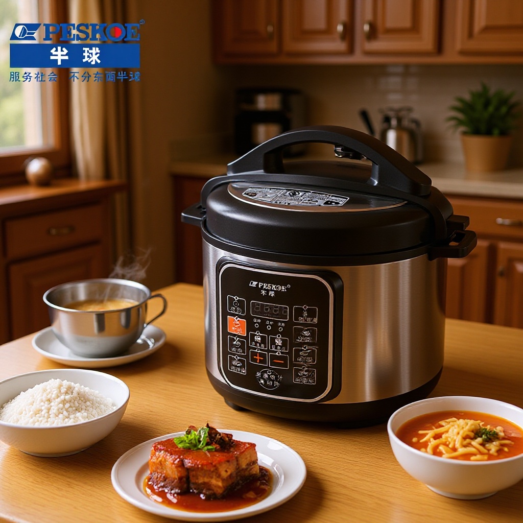 Electric Pressure Cooker, Household Electric Pressure Cooker, Rice Cooker, Multifunctional, with Reservation Function, Pressure Cooker, Small Household Appliances for Export