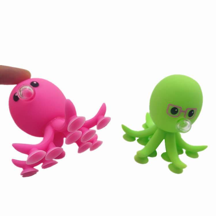 Nuevo juguete de espuma de silicona dibujos animados pulpo pellizco pellizco le lindo animal ventura juguetes descomprimidos al por mayor