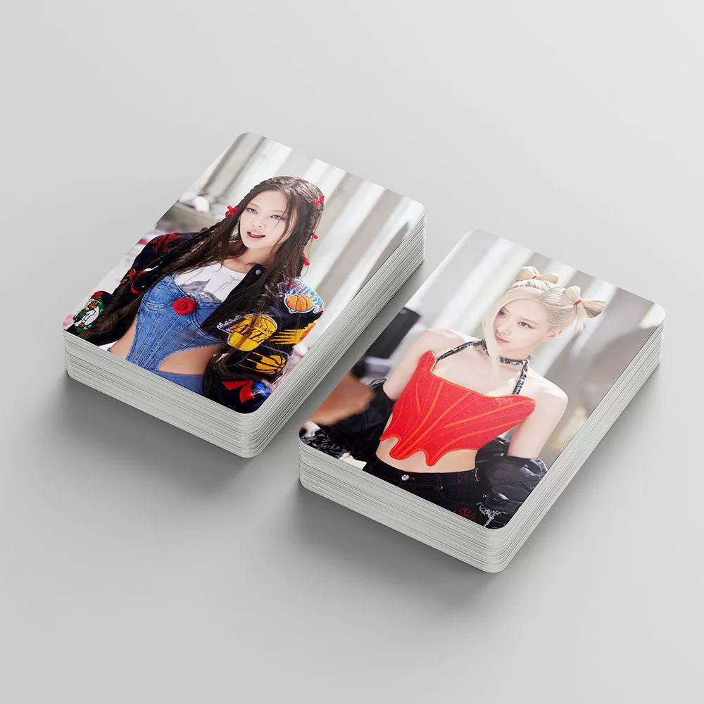 Подходит для новой обложки альбома Blackpink?small card поддерживающий вентилятор фан новый постер фото lisa Jin Zhixiu Pucai YOMO