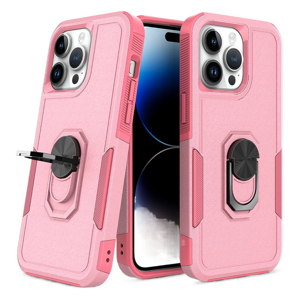 Punto aplicable iPhone16E dos en uno anillo de navegación funda para teléfono móvil TPU PC protección transfronteriza de Apple anti-caída