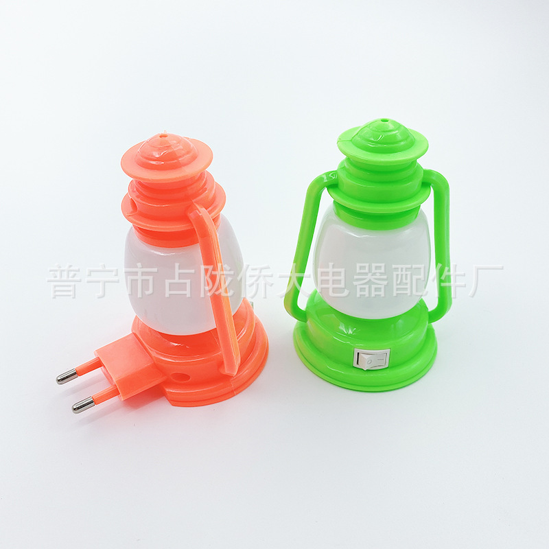 comercio exterior enchufable lámpara de noche QiaoLian LED lámpara de noche enchufable pasillo dormitorio interruptor de iluminación