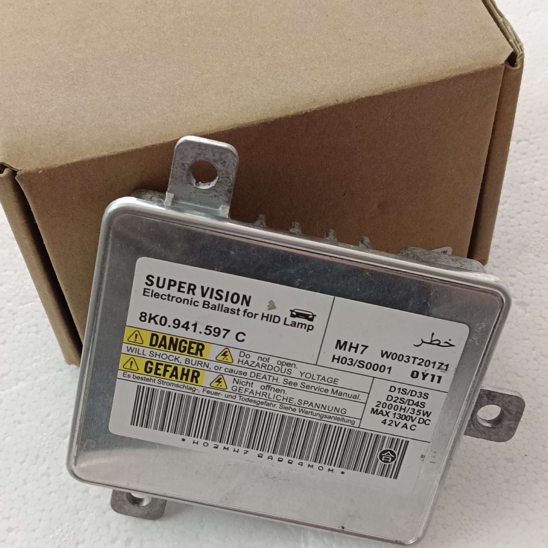 Suitable for Audi A4L A6L Q5 Touareg Tiguan Xenon Car Headlight Ballast High Voltage Package Computer Module