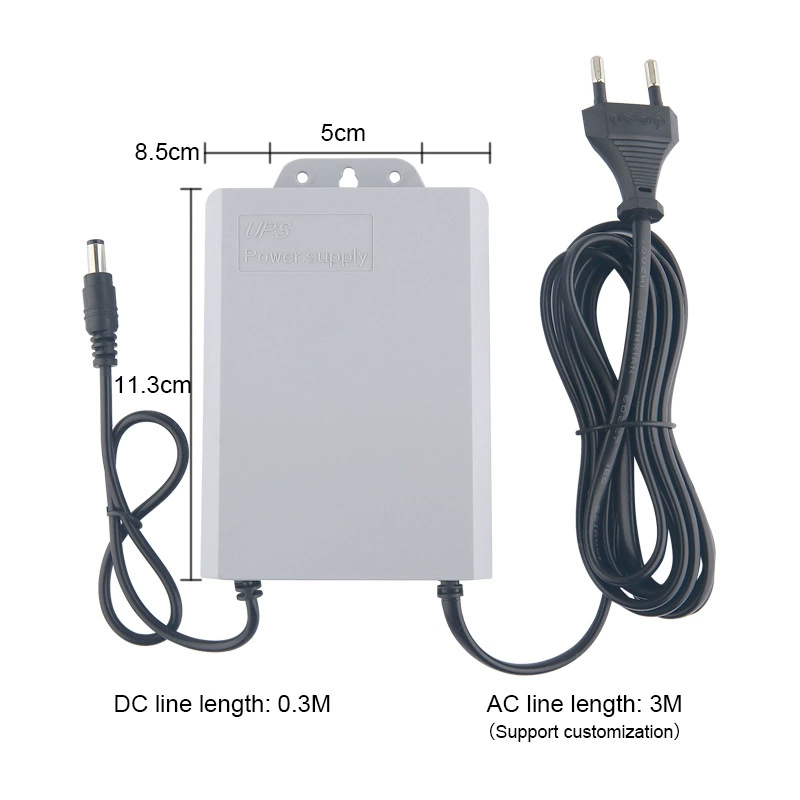 Источник бесперебойного питания 12В 2А XYX-1224W QX-2324A, адаптер питания для видеокамеры и резервного питания