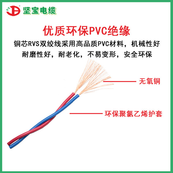 RVS flower wire twisted wire twisted pair two-core 2*1.5 square…