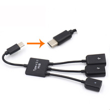 ���u���� type-C microһ���� type c���otg��������צ�~�D��