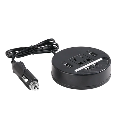 Car inverter high power 12v to 220v universal car power cigarette lighter conversion plug fast charger (Mobil şarj cihazları) - 150w-car-inverter