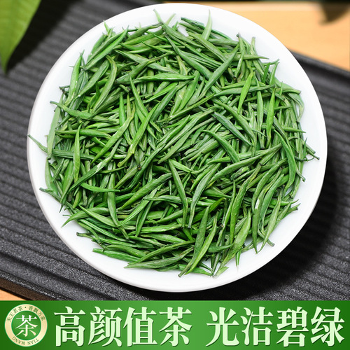 Bird's tongue Maojian sprout green tea new year's tea strong-flavor tea loose green tea wholesale gift box canned 100g