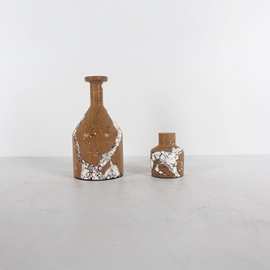 现代简约侘寂风大理石摆件客厅卧室玄关酒店样板房软装家居装饰品