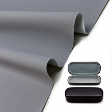 厂家灰色拉米防霉皮革耐折耐曲折皮手袋眼镜盒内饰人造革