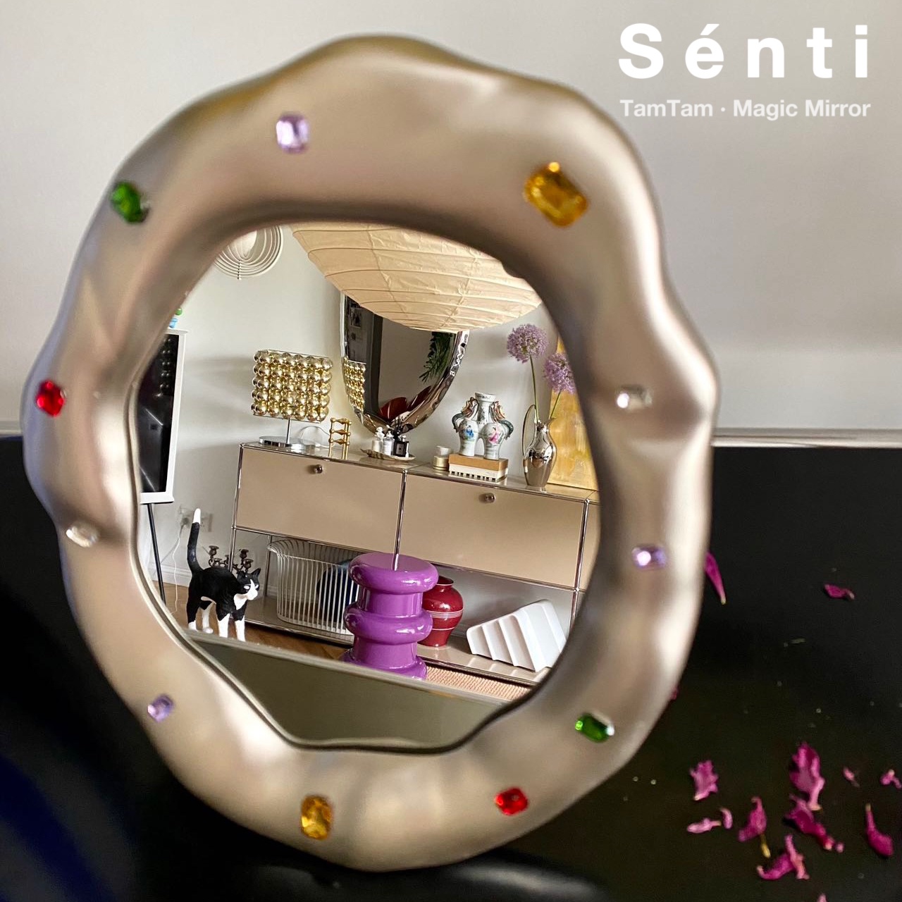 Sénti "TAM TAM" sugar pond diamond magic mirror makeup mirror…
