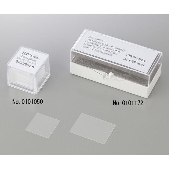 ASONE 亚速旺 1-877-02 盖玻片 01 010 30_PK10