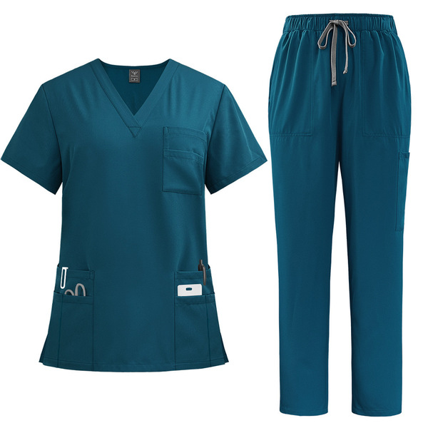 Elastic quick dry nurse uniform