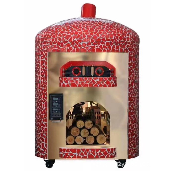 Horno eléctrico de pizza deliciosa cúpula comercial gran capacidad horno de pizza italiano grande