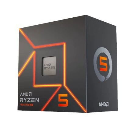 Процессор AMD Ryzen 7000 серии Ryzen 5 7500F 6 ядер 12 потоков AM5 интерфейс коробка CPU