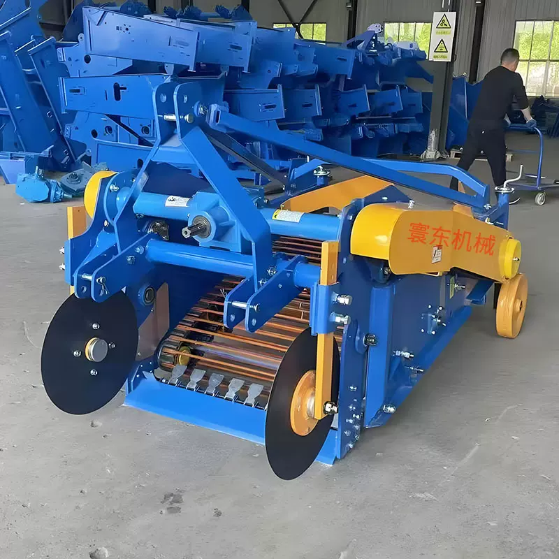 土豆马铃薯地瓜红薯收货机挖土豆的机器大型新款捡拾机皮带