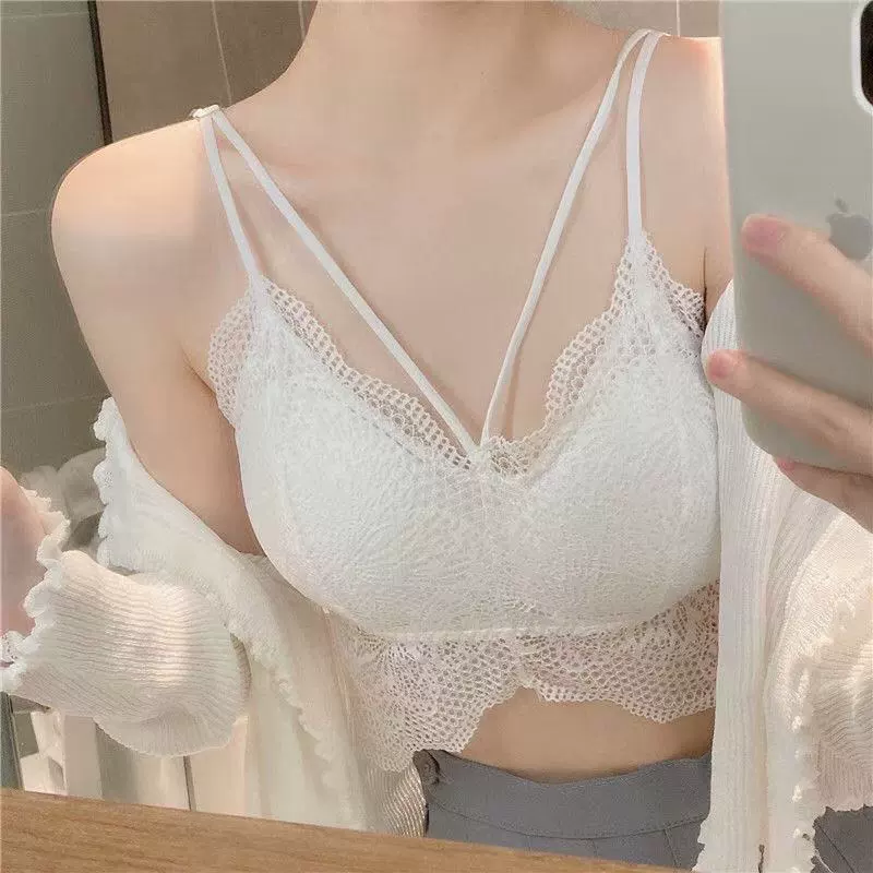 Сексуальные французские кружевные подтяжки маленький жилет для девочек